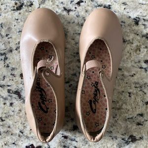 Capezio tap shoes girls size 13 M